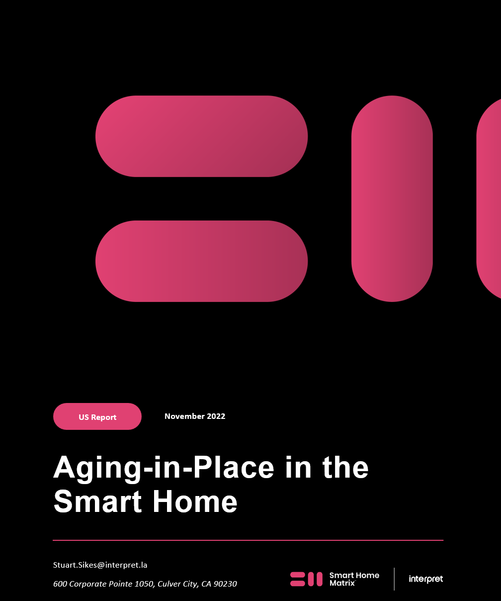 Aging in place in the smart home- report